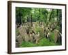 Old Jewish Cemetery, Josefov, Prague, Czech Republic, Europe-Upperhall Ltd-Framed Photographic Print