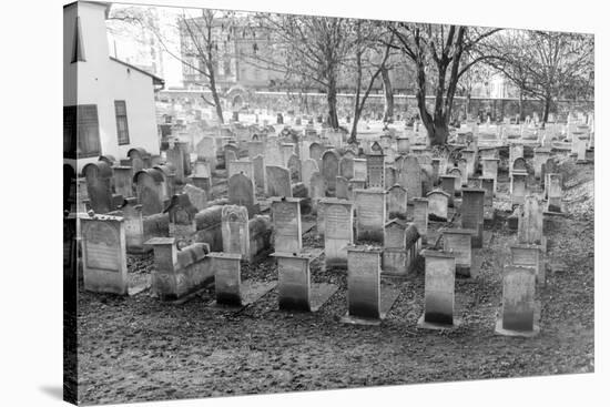 Old Jewish Cemetery, Remuh Synagogue, Krakow-demerzel21-Stretched Canvas
