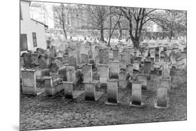 Old Jewish Cemetery, Remuh Synagogue, Krakow-demerzel21-Mounted Photographic Print
