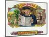 Old Judge Brand Cigar Box Label-Lantern Press-Mounted Art Print