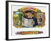 Old Judge Brand Cigar Box Label-Lantern Press-Framed Art Print