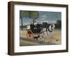 Old Junier's Cart-Henri Rousseau-Framed Giclee Print