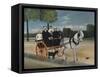 Old Junier's Cart-Henri Rousseau-Framed Stretched Canvas