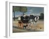 Old Junier's Cart-Henri Rousseau-Framed Giclee Print