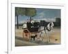 Old Junier's Cart-Henri Rousseau-Framed Giclee Print