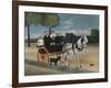 Old Junier's Cart-Henri Rousseau-Framed Giclee Print