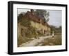 Old Kentish Cottage-Helen Allingham-Framed Giclee Print