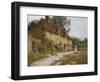 Old Kentish Cottage-Helen Allingham-Framed Premium Giclee Print