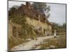 Old Kentish Cottage-Helen Allingham-Mounted Premium Giclee Print