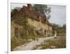 Old Kentish Cottage-Helen Allingham-Framed Giclee Print