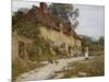 Old Kentish Cottage-Helen Allingham-Mounted Giclee Print