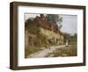 Old Kentish Cottage-Helen Allingham-Framed Giclee Print