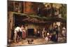 Old Kentucky Home, African American Life in the South-Eastman Johnson-Mounted Art Print