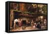 Old Kentucky Home, African American Life in the South-Eastman Johnson-Framed Stretched Canvas