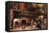 Old Kentucky Home, African American Life in the South-Eastman Johnson-Framed Stretched Canvas