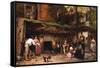 Old Kentucky Home, African American Life in the South-Eastman Johnson-Framed Stretched Canvas