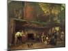 Old Kentucky Home Life in the South, 1859-Eastman Johnson-Mounted Giclee Print