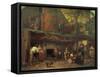 Old Kentucky Home Life in the South, 1859-Eastman Johnson-Framed Stretched Canvas