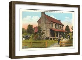 Old Kentucky Home, Louisville, Kentucky-null-Framed Art Print