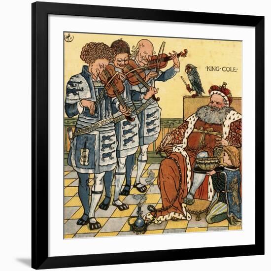 Old King Cole-Walter Crane-Framed Giclee Print