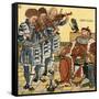 Old King Cole-Walter Crane-Framed Stretched Canvas