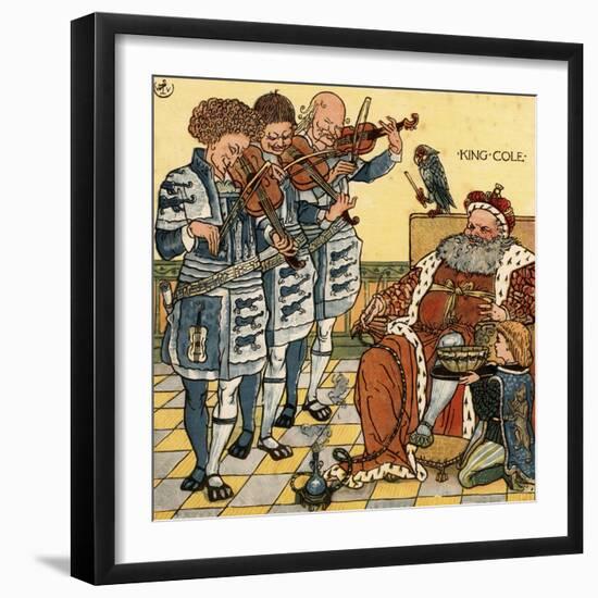 Old King Cole-Walter Crane-Framed Giclee Print