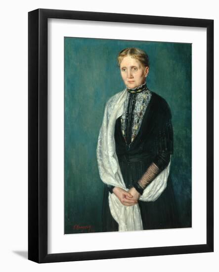 Old Lady, 1911-Edward John Gregory-Framed Giclee Print