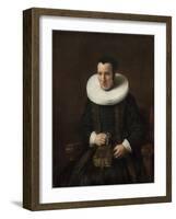 Old Lady with a Book, 1647-Rembrandt van Rijn-Framed Giclee Print