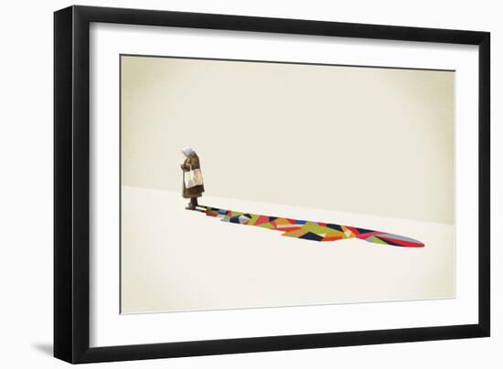 Old Lady-Jason Ratliff-Framed Premium Giclee Print