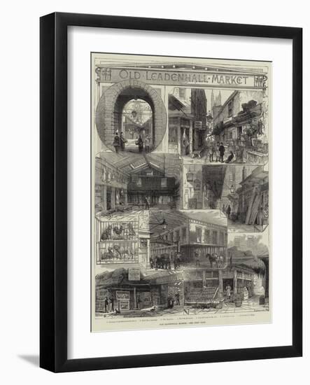 Old Leadenhall Market-null-Framed Giclee Print