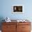 Old Leather Chair in Abandoned Room-Nathan Wright-Framed Photographic Print displayed on a wall