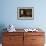 Old Leather Chair in Abandoned Room-Nathan Wright-Framed Photographic Print displayed on a wall