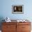 Old Leather Chair in Abandoned Room-Nathan Wright-Framed Photographic Print displayed on a wall