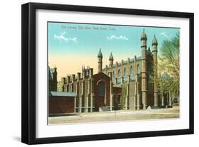 Old Library, Yale, New Haven, Connecticut-null-Framed Art Print