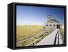 Old Life Saving Station, Race Point Beach, Provincetown, Cape Cod, Massachusetts, USA-Walter Bibikow-Framed Stretched Canvas