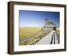 Old Life Saving Station, Race Point Beach, Provincetown, Cape Cod, Massachusetts, USA-Walter Bibikow-Framed Photographic Print