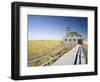 Old Life Saving Station, Race Point Beach, Provincetown, Cape Cod, Massachusetts, USA-Walter Bibikow-Framed Photographic Print