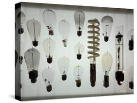 Old Light Bulbs, Dibner Hall, History of Science, Huntington Library, Pasadena, California, Usa-Bruce Yuanyue Bi-Stretched Canvas