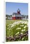 Old Lighthouse, on Lake Kalamazoo, Saugatuck, West Michigan, USA-Randa Bishop-Framed Photographic Print