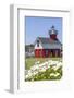 Old Lighthouse, on Lake Kalamazoo, Saugatuck, West Michigan, USA-Randa Bishop-Framed Photographic Print