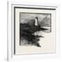 Old Lighthouse, Prescott, Canada, Nineteenth Century-null-Framed Giclee Print