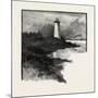 Old Lighthouse, Prescott, Canada, Nineteenth Century-null-Mounted Giclee Print