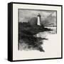 Old Lighthouse, Prescott, Canada, Nineteenth Century-null-Framed Stretched Canvas