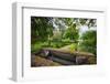 Old Lock on the Ninfa Creek-George Oze-Framed Photographic Print