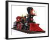 Old Locomotive Train-Nerthuz-Framed Art Print