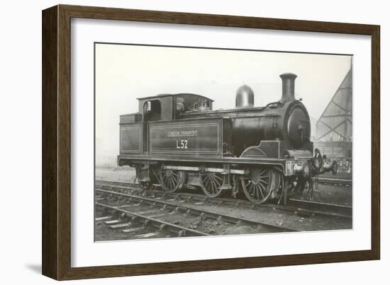 Old Locomotive-null-Framed Art Print