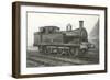 Old Locomotive-null-Framed Art Print