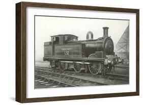 Old Locomotive-null-Framed Art Print