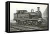 Old Locomotive-null-Framed Stretched Canvas