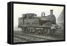 Old Locomotive-null-Framed Stretched Canvas